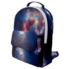 Galaxy Flap Pocket Backpack (small) by ExtraGoodSauce