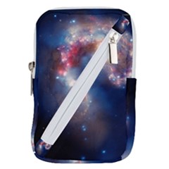 Galaxy Belt Pouch Bag (small) by ExtraGoodSauce