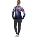 Galaxy Women s Pique Long Sleeve Tee View2