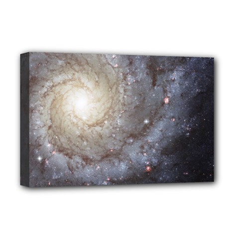 Spiral Galaxy Deluxe Canvas 18  X 12  (stretched) by ExtraGoodSauce