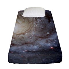 Spiral Galaxy Fitted Sheet (single Size) by ExtraGoodSauce