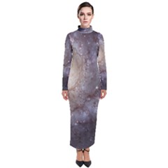 Spiral Galaxy Turtleneck Maxi Dress by ExtraGoodSauce