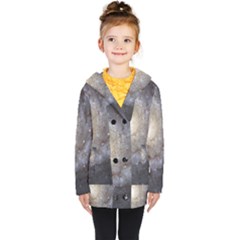 Spiral Galaxy Kids  Double Breasted Button Coat by ExtraGoodSauce