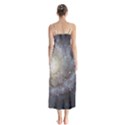 Spiral Galaxy Button Up Chiffon Maxi Dress View2