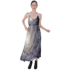 Spiral Galaxy Tie Back Maxi Dress by ExtraGoodSauce