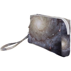 Spiral Galaxy Wristlet Pouch Bag (small) by ExtraGoodSauce