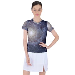 Spiral Galaxy Women s Sports Top