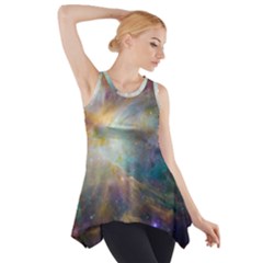 Colorful Galaxy Side Drop Tank Tunic by ExtraGoodSauce