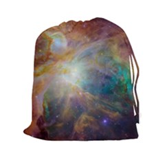 Colorful Galaxy Drawstring Pouch (2xl) by ExtraGoodSauce