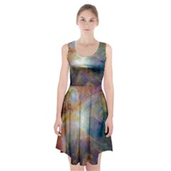 Colorful Galaxy Racerback Midi Dress by ExtraGoodSauce