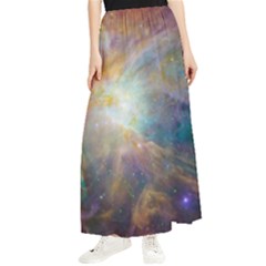 Colorful Galaxy Maxi Chiffon Skirt by ExtraAwesomeSauce