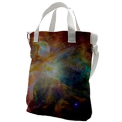 Colorful Galaxy Canvas Messenger Bag by ExtraGoodSauce