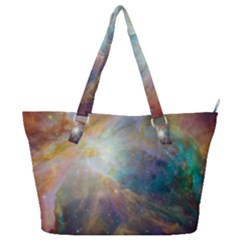 Colorful Galaxy Full Print Shoulder Bag by ExtraGoodSauce