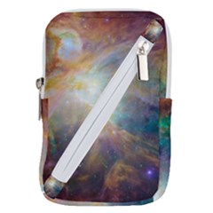 Colorful Galaxy Belt Pouch Bag (large) by ExtraGoodSauce