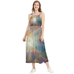 Colorful Galaxy Boho Sleeveless Summer Dress by ExtraAwesomeSauce