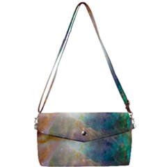 Colorful Galaxy Removable Strap Clutch Bag by ExtraGoodSauce