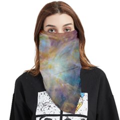 Colorful Galaxy Face Covering Bandana (triangle) by ExtraGoodSauce