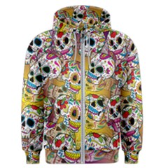 Sugar Skulls Men s Zipper Hoodie