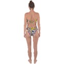 Sugar Skulls Tie Back One Piece Swimsuit View2