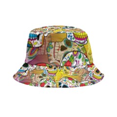 Sugar Skulls Inside Out Bucket Hat