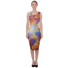 Space Design Sleeveless Pencil Dress by ExtraAwesomeSauce