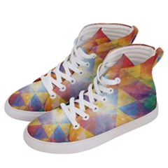 Space Design Men s Hi-top Skate Sneakers by ExtraGoodSauce