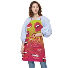 Hot Lips Pocket Apron by ExtraAwesomeSauce