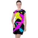 Splatter Splatter Drawstring Hooded Dress View1