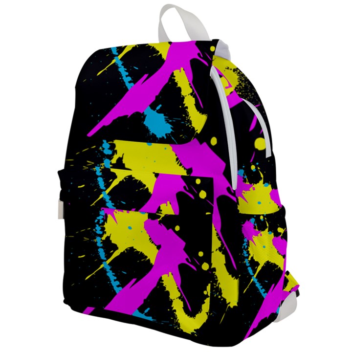 Splatter Splatter Top Flap Backpack