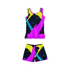 Splatter Splatter Kids  Boyleg Swimsuit by ExtraGoodSauce