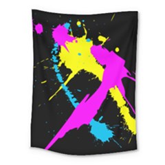 Splatter Splatter Medium Tapestry by ExtraGoodSauce