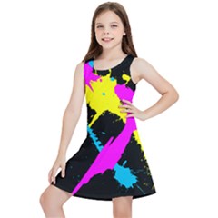 Splatter Splatter Kids  Lightweight Sleeveless Dress by ExtraGoodSauce