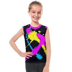 Splatter Splatter Kids  Mesh Tank Top