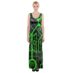 Tech Thigh Split Maxi Dress by ExtraGoodSauce