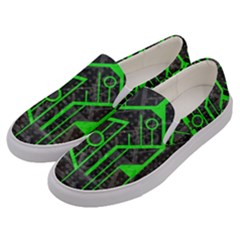 Tech Men s Canvas Slip Ons by ExtraGoodSauce