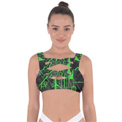 Tech Bandaged Up Bikini Top