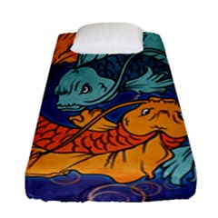 Koi Fish Fitted Sheet (single Size)