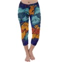 Koi Fish Capri Winter Leggings  View1