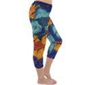 Koi Fish Capri Winter Leggings  View3