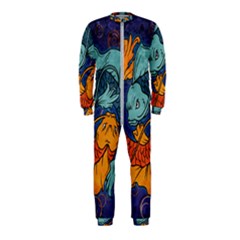 Koi Fish Onepiece Jumpsuit (kids) by ExtraGoodSauce