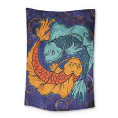 Koi Fish Small Tapestry by ExtraGoodSauce