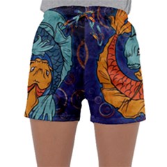 Koi Fish Sleepwear Shorts by ExtraGoodSauce