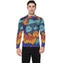 Koi Fish Men s Long Sleeve Rash Guard View1