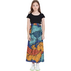 Koi Fish Kids  Skirt by ExtraGoodSauce