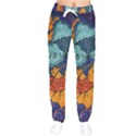 Koi Fish Women velvet Drawstring Pants View1