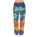 Koi Fish Women velvet Drawstring Pants View2