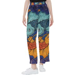 Koi Fish Women s Pants 