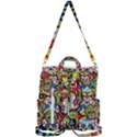 Sugar Skulls Crossbody Backpack View3