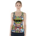 Sugar Skulls Racer Back Sports Top View1