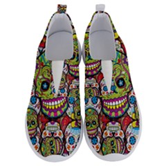 Sugar Skulls No Lace Lightweight Shoes by ExtraGoodSauce